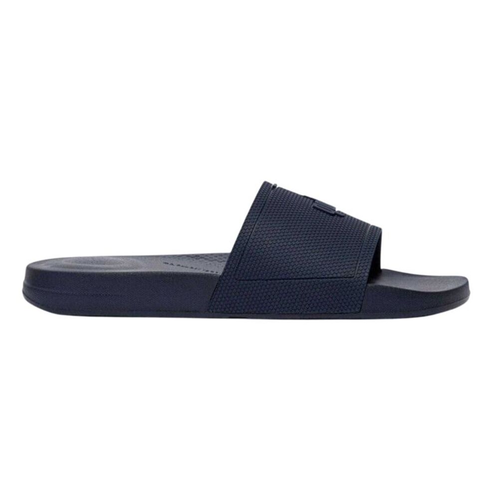 FitFlop Mens Godan Honeycomb Sliders / Navy